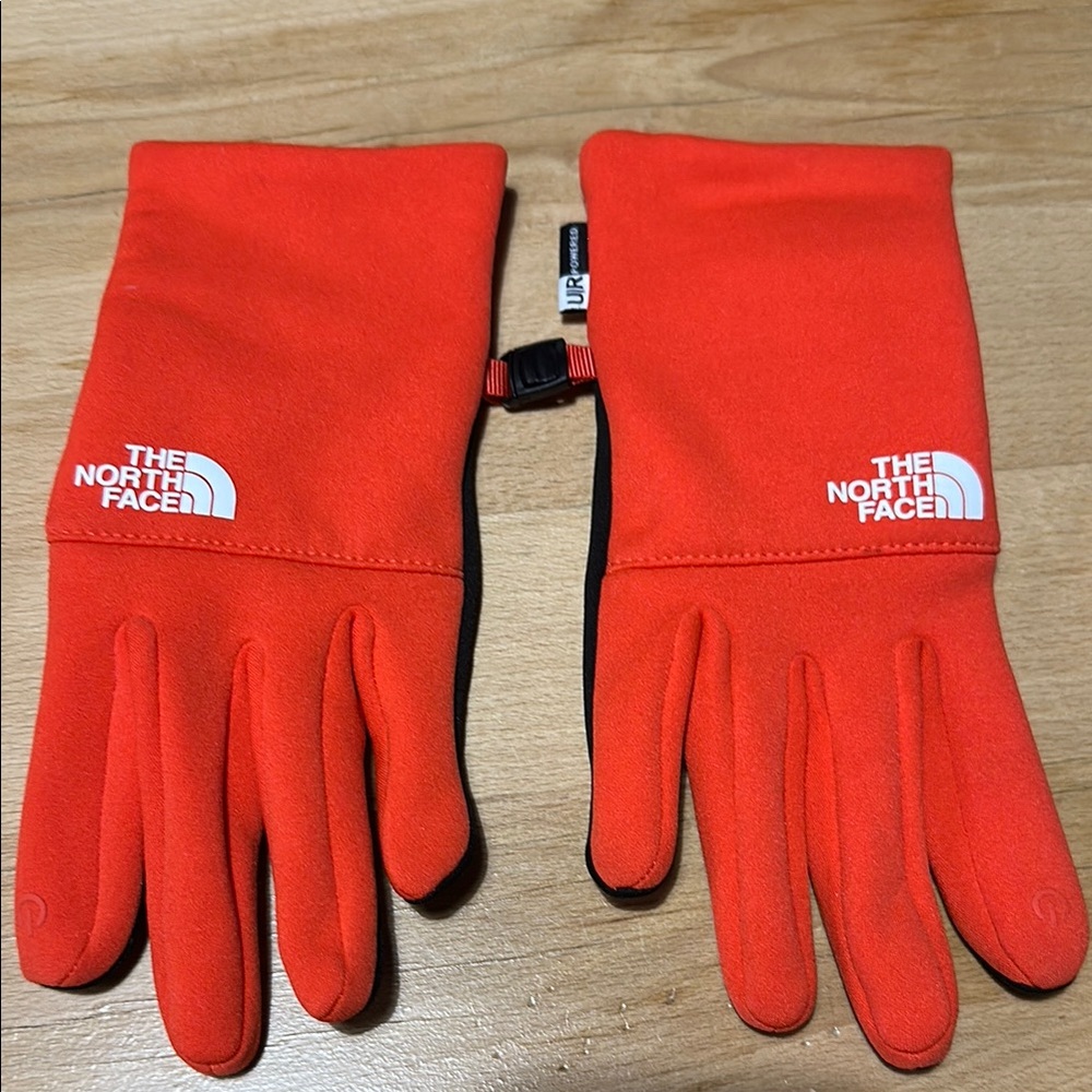 The North Face Red Gloves